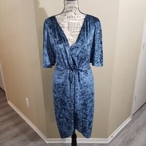 ROLLA‎ Coster cinched velvet dress size small